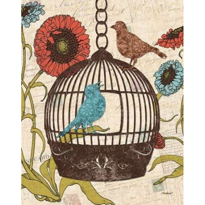 Birds and Blooms III Poster Print by Todd Williams-VARPDXTWM179 Image 2