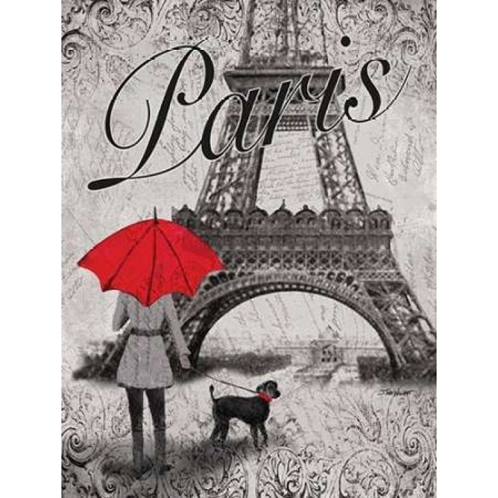 Strolling Paris II Poster Print by Todd Williams-VARPDXTWM246 Image 1