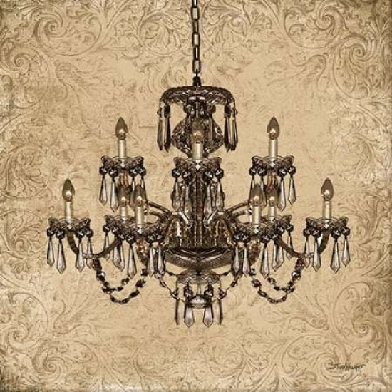 Vintage Chandelier I Poster Print by Todd Williams-VARPDXTWM259 Image 1