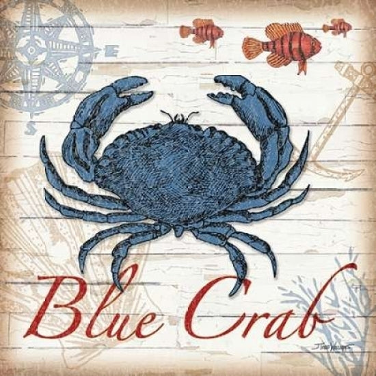 Blue Crab Poster Print by Todd Williams-VARPDXTWM279 Image 2