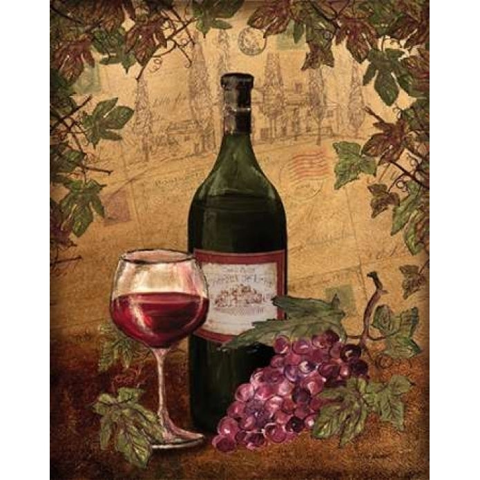 Red Wine Poster Print by Todd Williams-VARPDXTWM274 Image 1