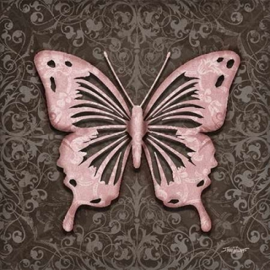 Pink Butterfly III Poster Print by Todd Williams-VARPDXTWM315 Image 2