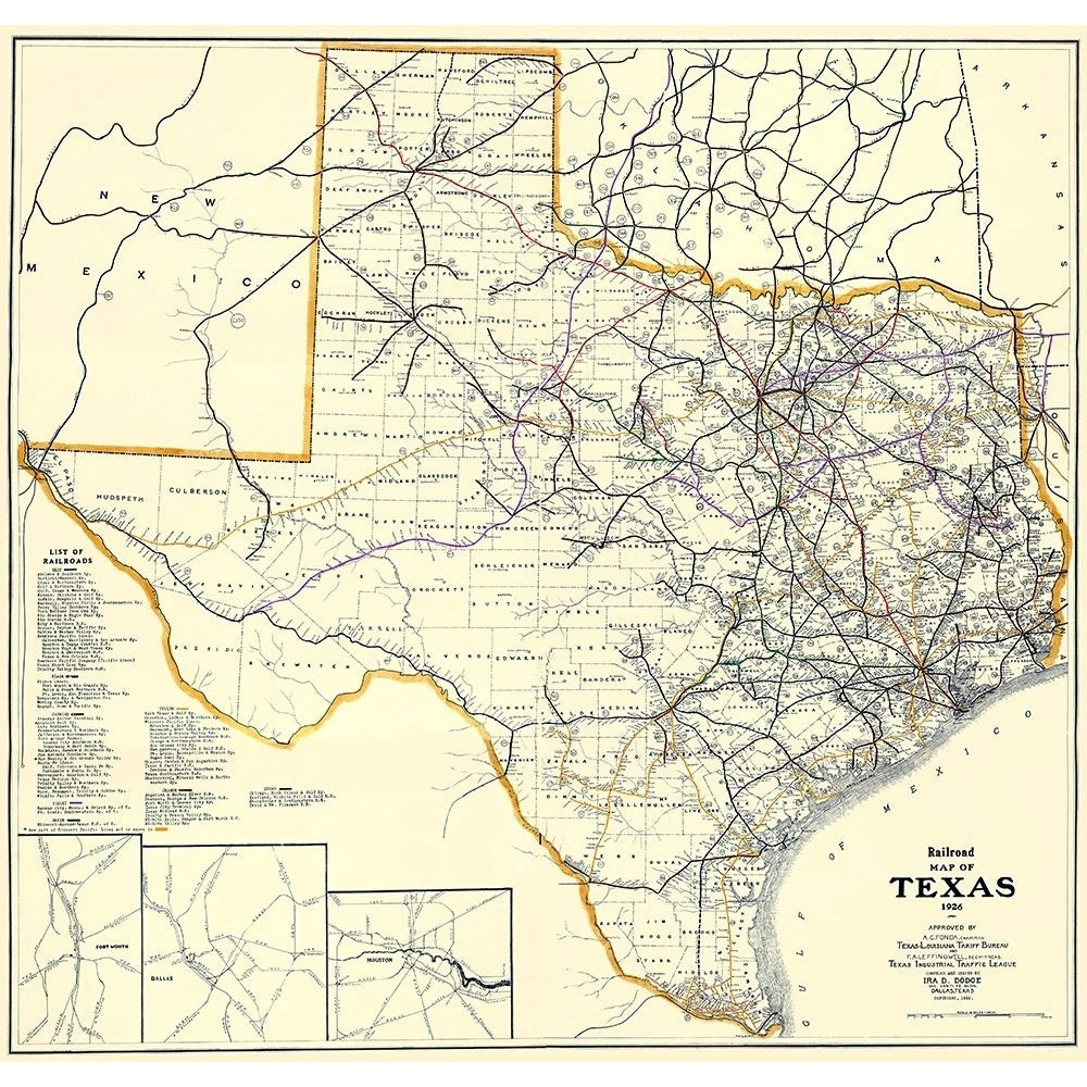 Texas Railroads - Dodge 1926 by Dodge-VARPDXTXZZ0083 Image 1