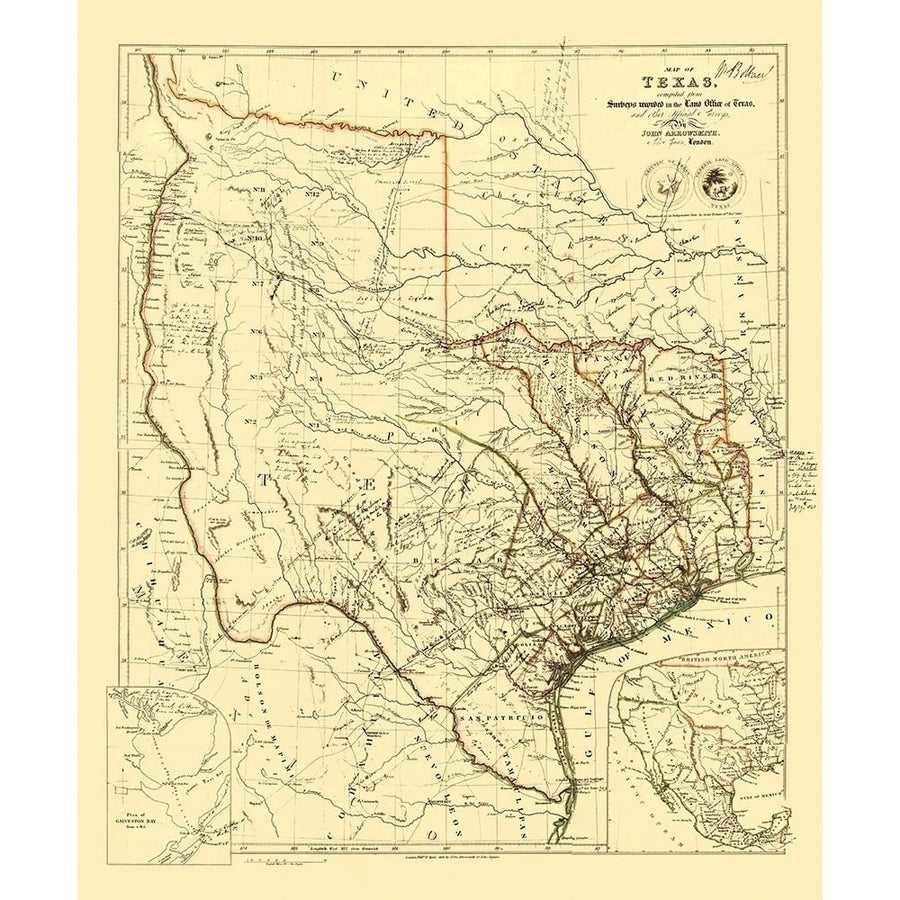 Republic of Texas - Arrowsmith 1841 by Arrowsmith-VARPDXTXZZ0040 Image 1