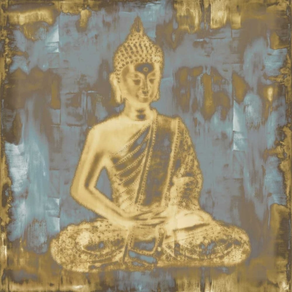 Meditating Buddha Poster Print by Tom Bray-VARPDXTY112084DG Image 1