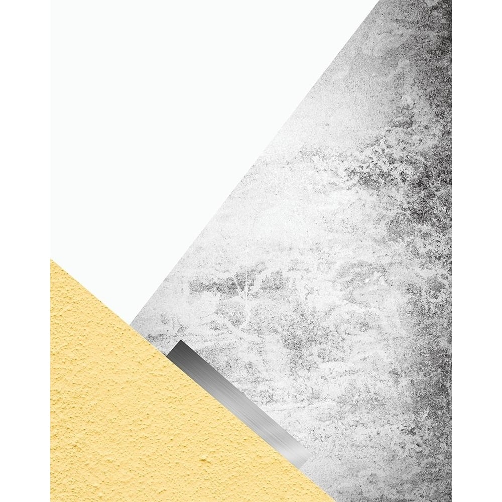 Yellow and Grey Mountains 3 Poster Print by Urban Epiphany Urban Epiphany-VARPDXUERC008C Image 1