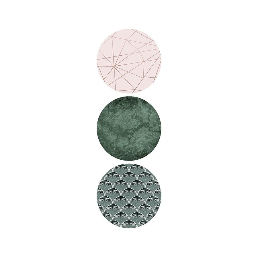 Evergreen Blush Geo 3 Poster Print by Urban Epiphany Urban Epiphany-VARPDXUERC040C Image 1