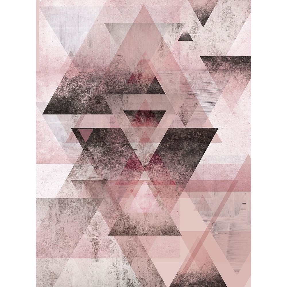 Pink Geometric Poster Print by Urban Epiphany Urban Epiphany-VARPDXUERC062A Image 1