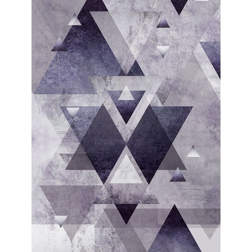 Purple Geometric Poster Print by Urban Epiphany Urban Epiphany-VARPDXUERC076 Image 1