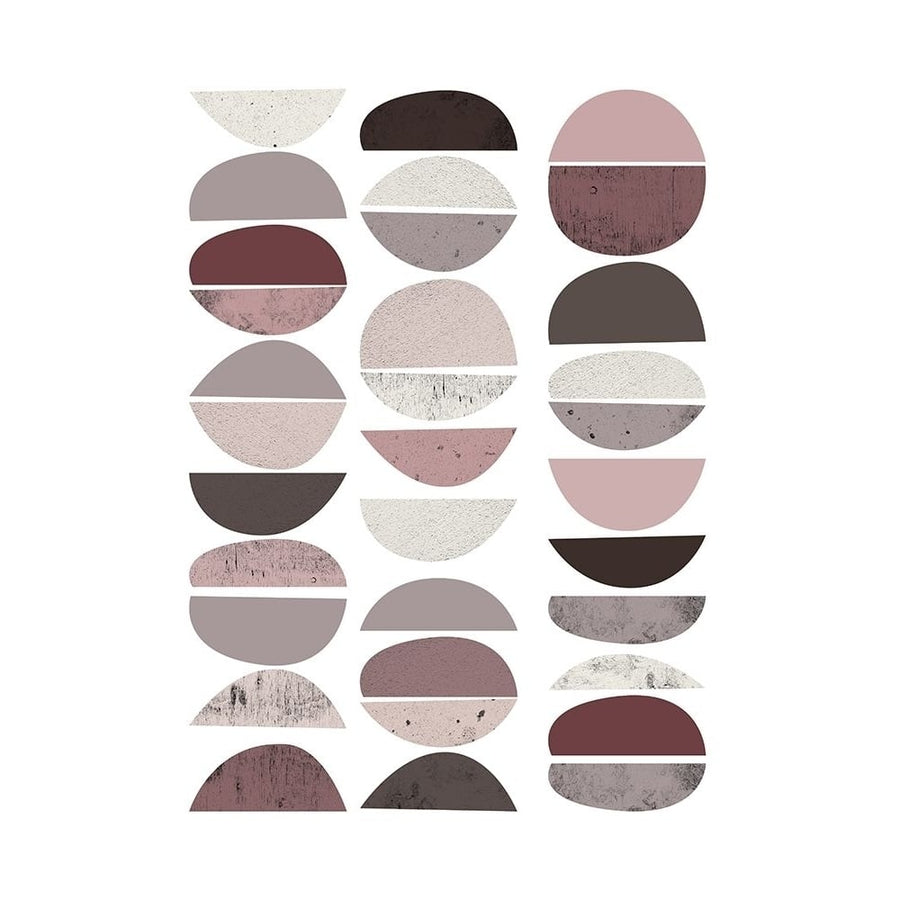 Mid Century ColorDew Burgundy 2 Poster Print by Urban Epiphany Urban Epiphany-VARPDXUERC113B Image 1