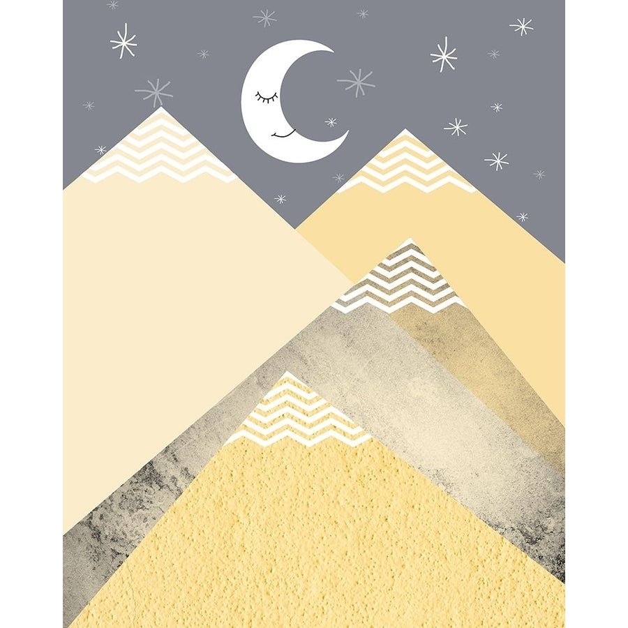 Yellow Grey Mountains 2 Poster Print by Urban Epiphany Urban Epiphany-VARPDXUERC129B Image 1