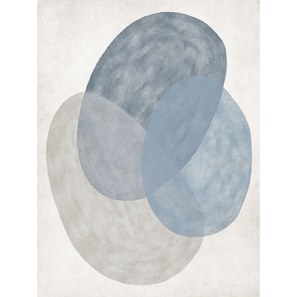 Blue Water Circles II Poster Print - Design J:L-VARPDXUL156A Image 1