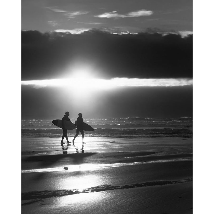 Lets Surf Until the Sun Goes Down Poster Print - Martin Paul-VARPDXUR003A Image 1