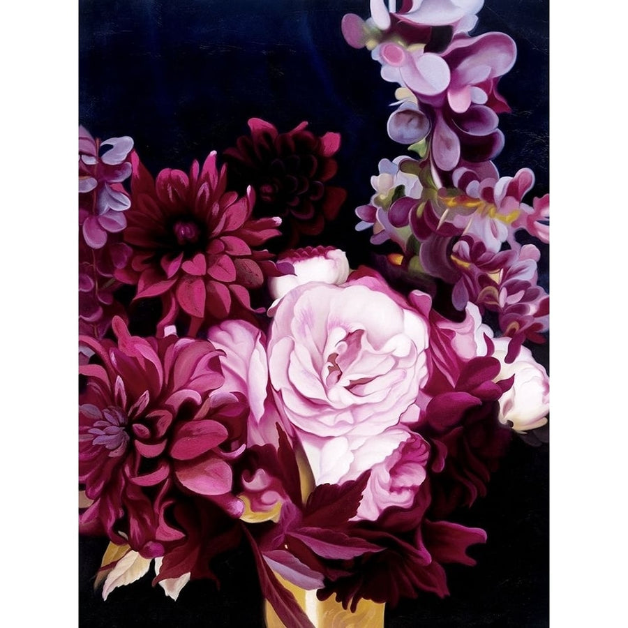 Midnight Blooms Poster Print by Urban Road Urban Road-VARPDXUR11090 Image 1