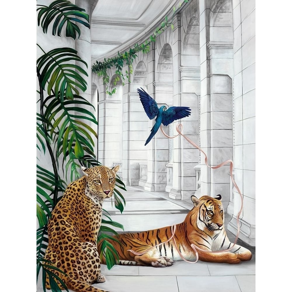 Big Cat Club Art Print Poster Print by Urban Road Urban Road-VARPDXUR1202 Image 1