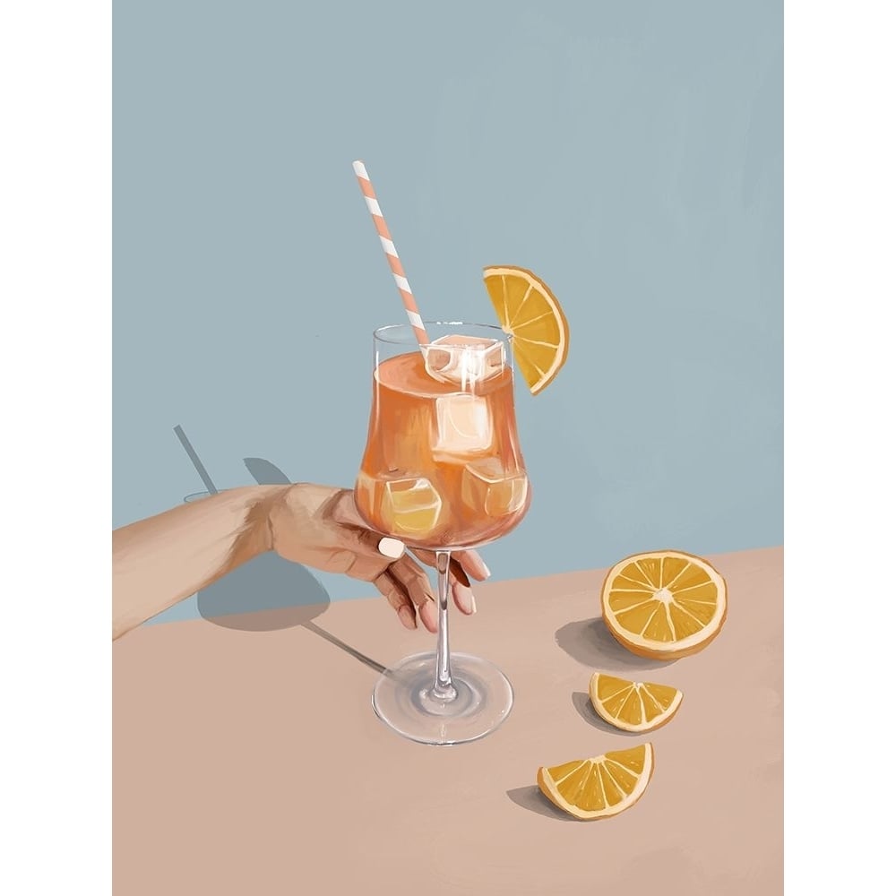 Campari Spritz Poster Print - Road Urban-VARPDXUR2241 Image 1