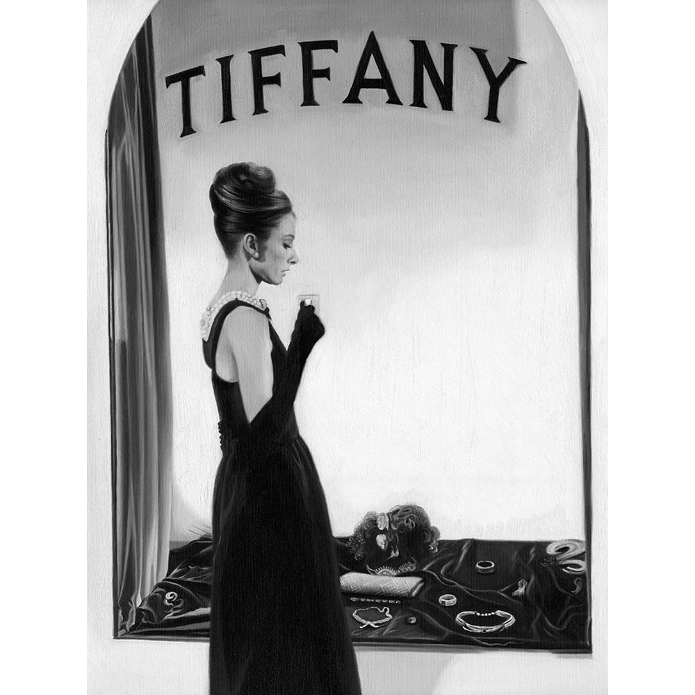 Tiffany Black Poster Poster Print by Urban Road Urban Road-VARPDXURP213 Image 1