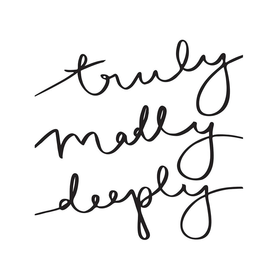 Truly Madly Poster Poster Print by Urban Road Urban Road-VARPDXURP193 Image 1