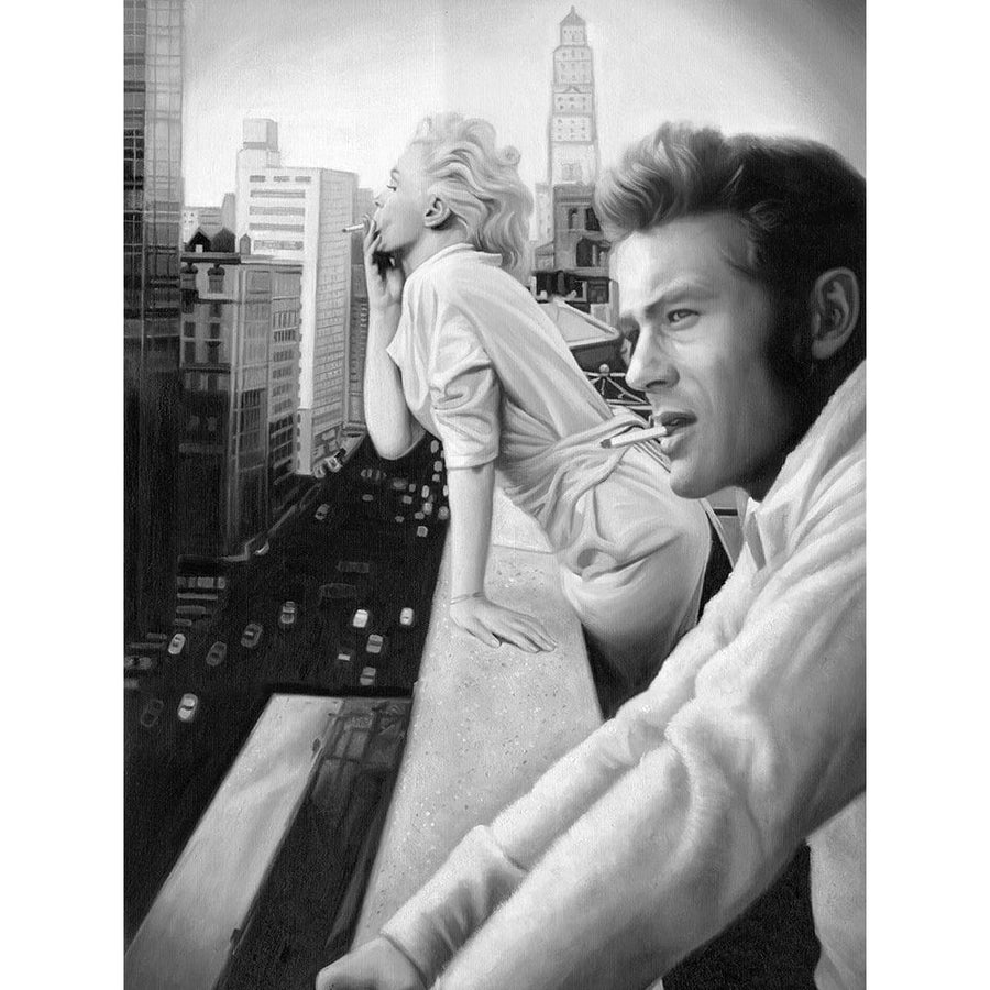 James and Marilyn Mono Poster Poster Print by Urban Road Urban Road-VARPDXURP216 Image 1