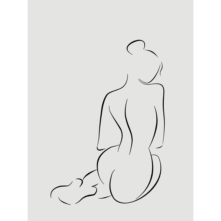 Figure II White Poster Poster Print by Urban Road Urban Road-VARPDXURP90 Image 1