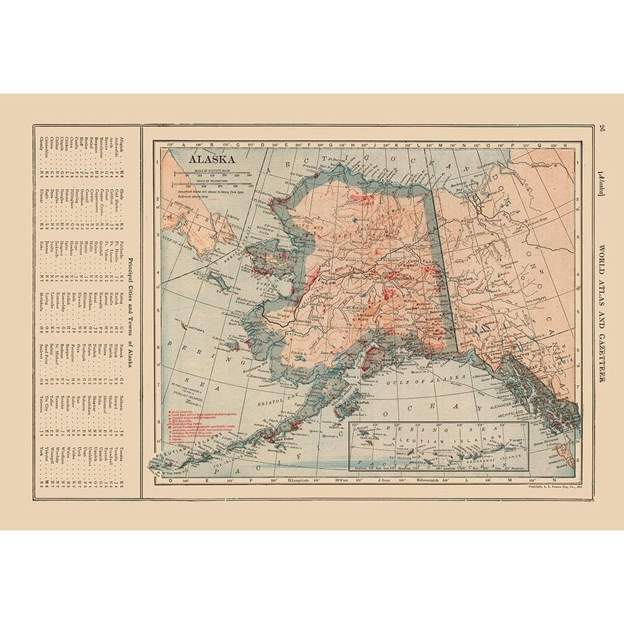 Alaska - Reynold 1921 Poster Print by Reynold Reynold-VARPDXUSAL0008 Image 1