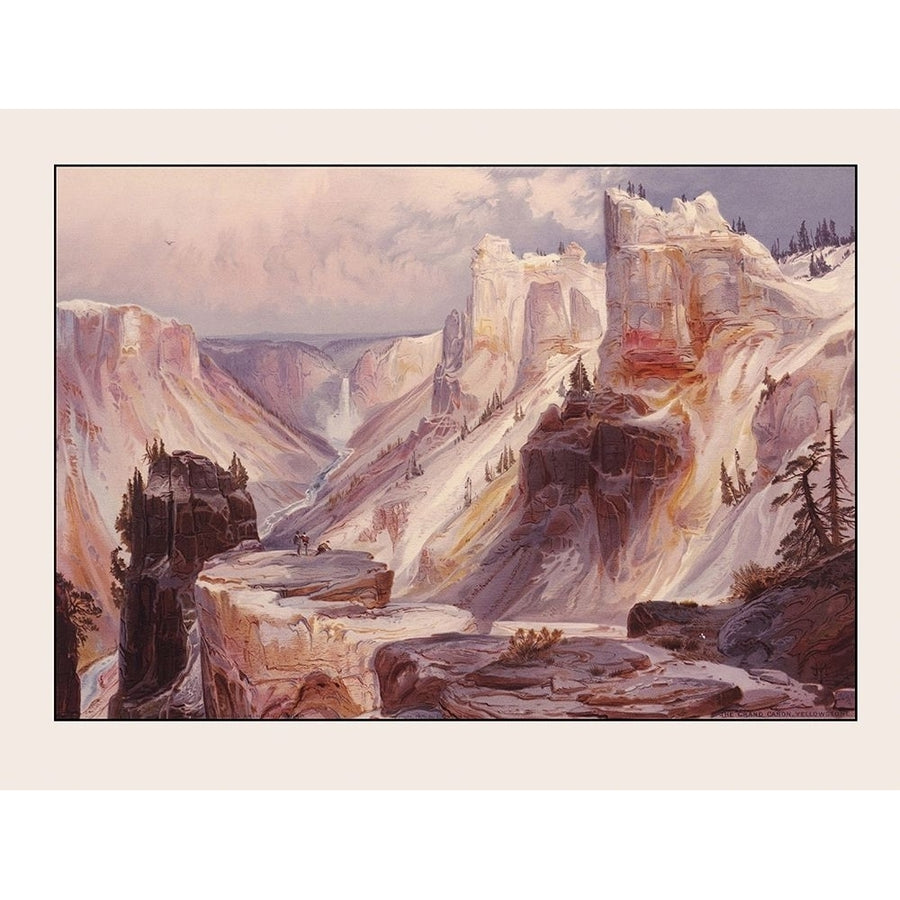 Grand Canyon Yellowstone National Park Wyoming Poster Print by Unknown Unknown-VARPDXUSGC0003 Image 1