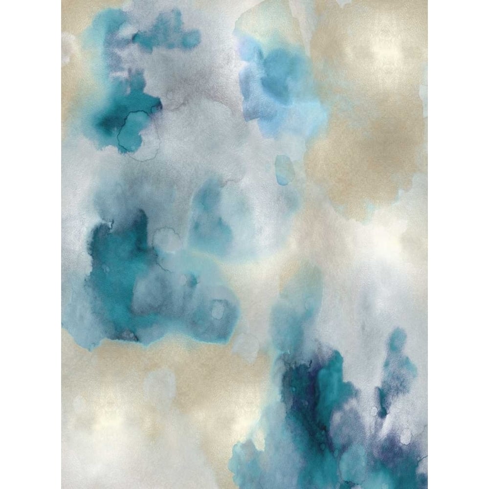 Whisper in Aqua I Poster Print by Lauren Mitchell-VARPDXUT114602 Image 1