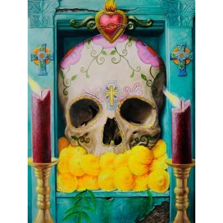 Calavera Poster Print by Robert Valadez-VARPDXV481D Image 2