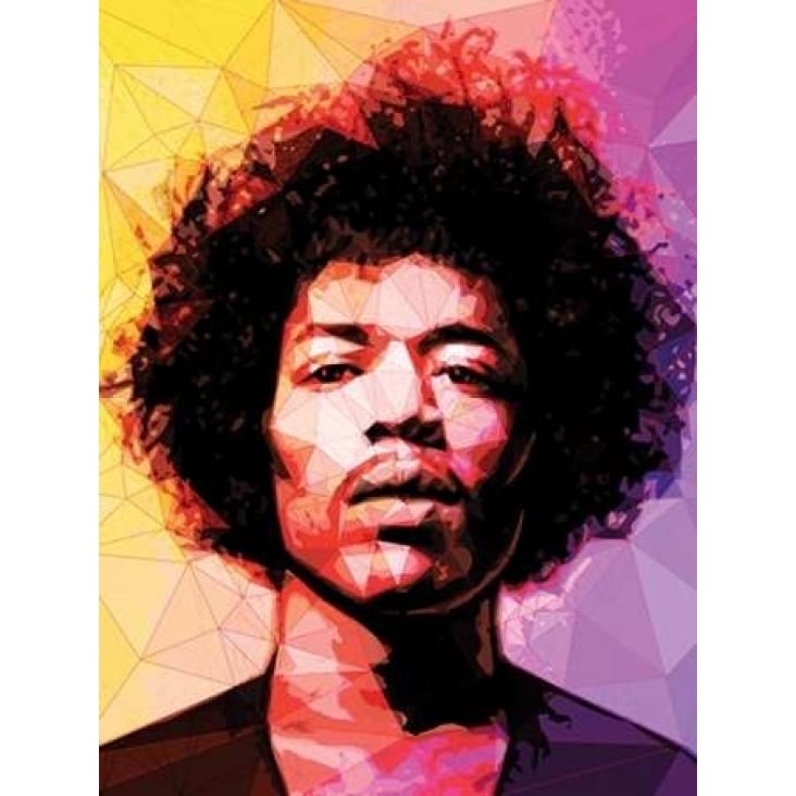 Jimi Poster Print by Enrico Varrasso-VARPDXVAR01 Image 2