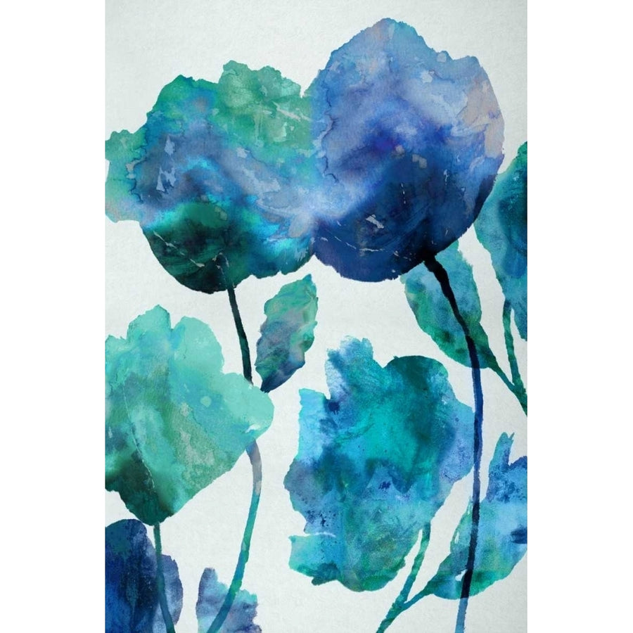 Aqua Blossom Triptych III Poster Print by Vanessa Austin-VARPDXVAU112140DG Image 1