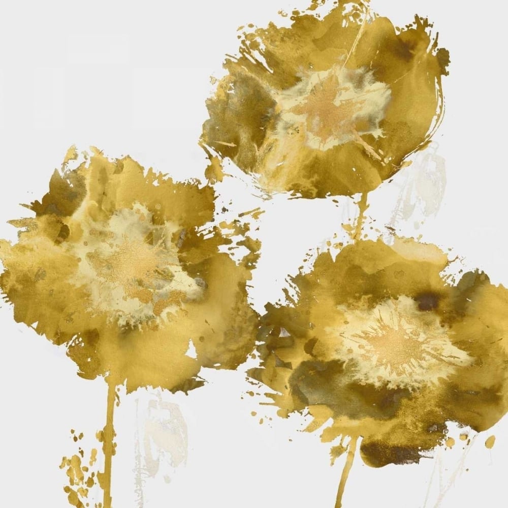 Golden Flower Burst II Poster Print by Vanessa Austin-VARPDXVAU113500 Image 1