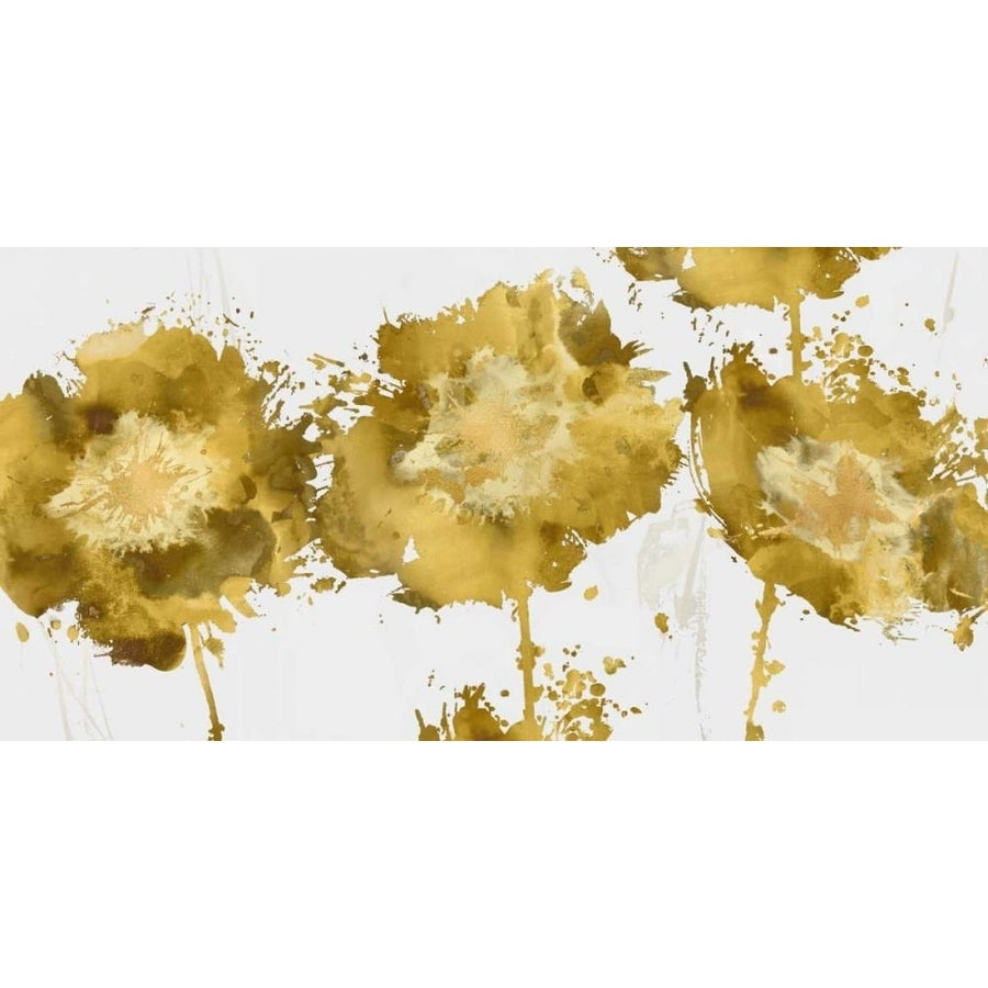 Golden Fower Burst Trio Poster Print by Vanessa Austin-VARPDXVAU113501 Image 1