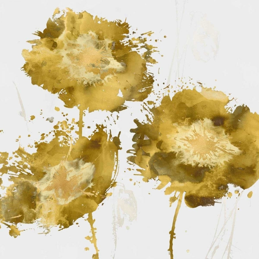 Golden Flower Burst I Poster Print by Vanessa Austin-VARPDXVAU113499 Image 1