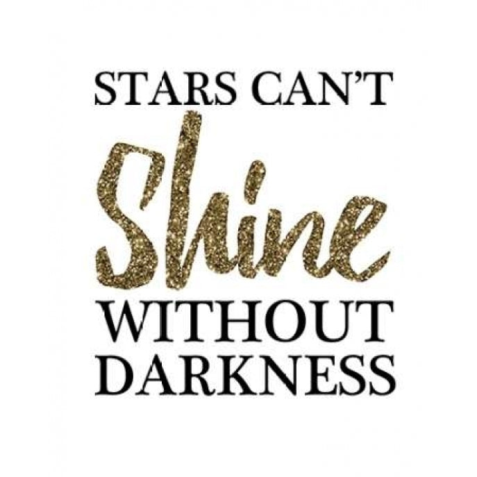 Stars Cant Shine Without Darkness Poster Print by Victoria Brown-VARPDXVBRC056A Image 2