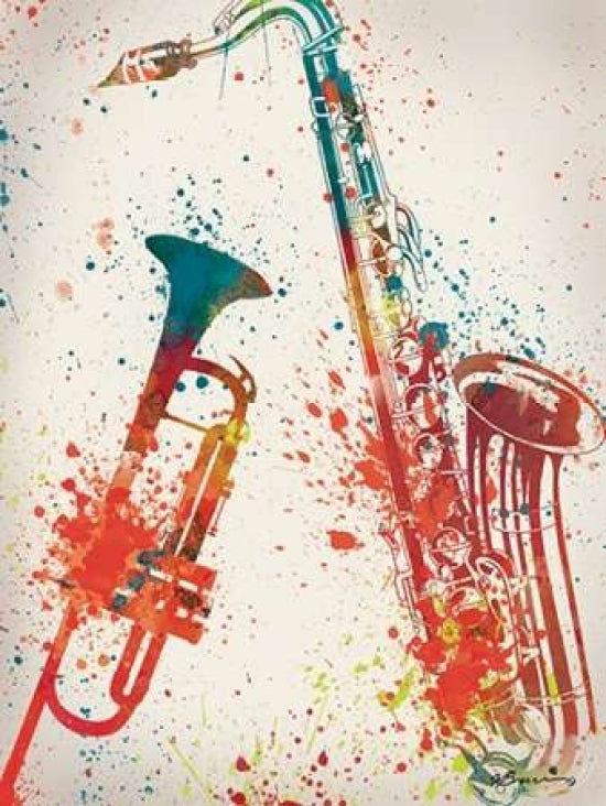 Jazz 2 Poster Print by Victoria Brown-VARPDXVBRC058B Image 1