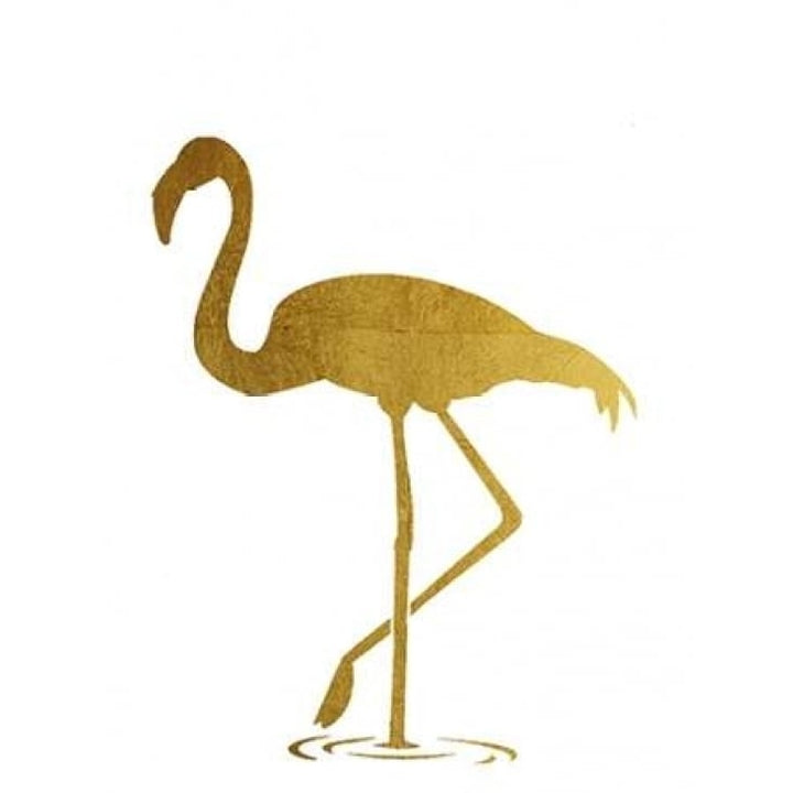 Golden Flamingo Poster Print by Brown Victoria Brown-VARPDXVBRC069B Image 2