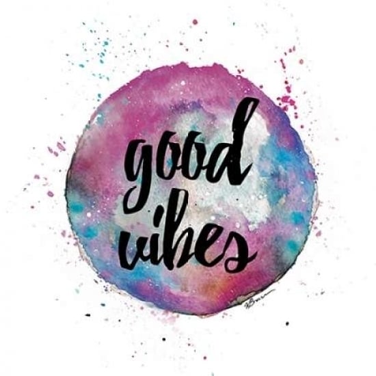 Good Vibes Poster Print by Brown Victoria Brown-VARPDXVBSQ065C Image 2