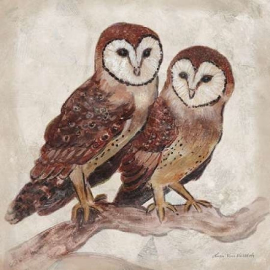 Two Owls II Poster Print by Lisa Ven Vertloh-VARPDXVEN105 Image 2