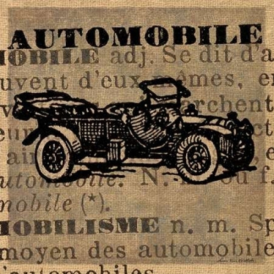 Automobile Poster Print by Lisa Ven Vertloh-VARPDXVEN102 Image 1