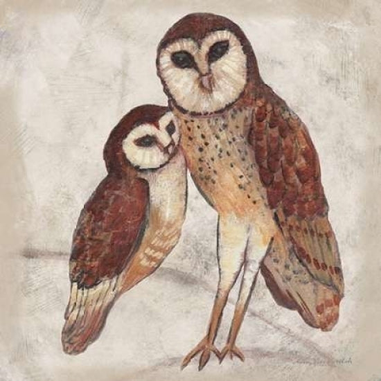 Two Owls I Poster Print by Lisa Ven Vertloh-VARPDXVEN104 Image 2