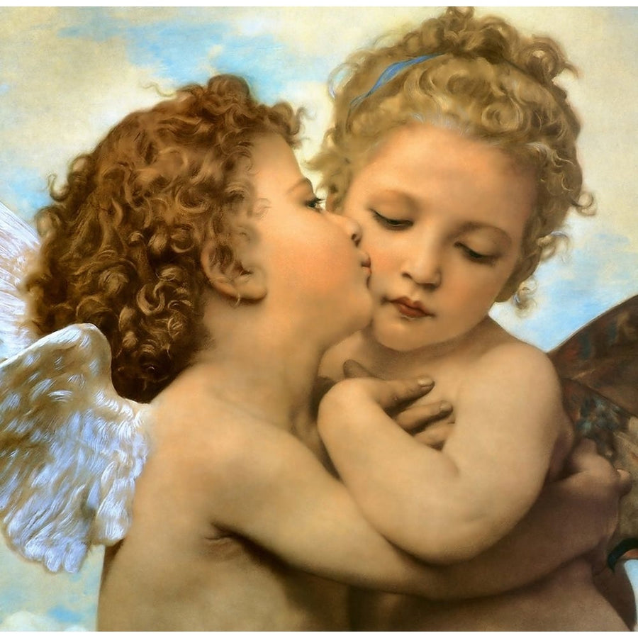 Bouguereau-Angels and cupids Poster Print - Apple Collection Vintage-VARPDXVINAPP115727 Image 1