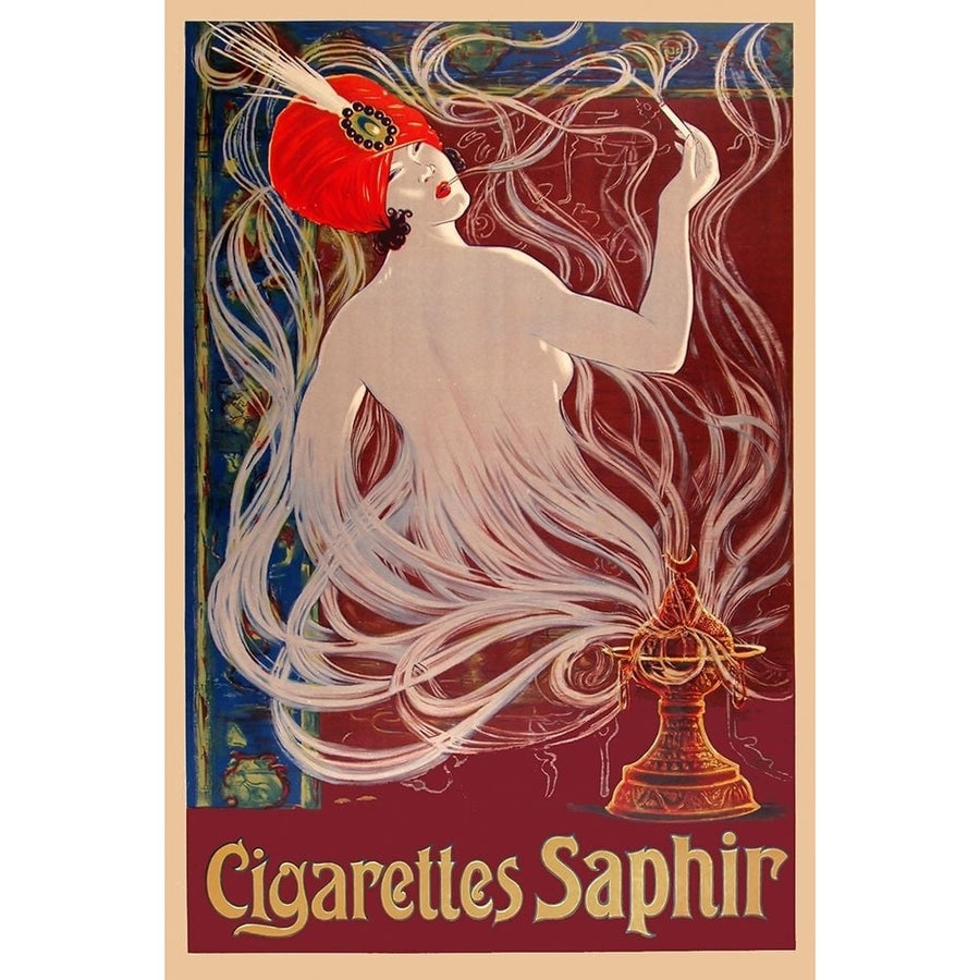 Cigarettes Saphir Poster Print - Apple Collection Vintage-VARPDXVINAPP116517 Image 1