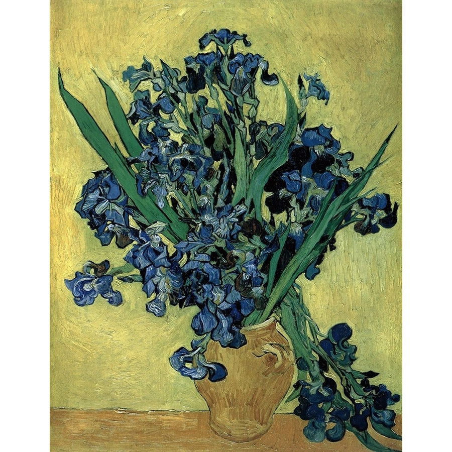 Van Gogh-Irises(1890) Poster Print - Apple Collection Vintage-VARPDXVINAPP114492 Image 1