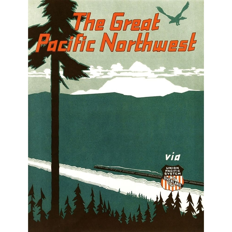 Pacific Northwest Poster Print - Apple Collection Vintage-VARPDXVINAPP124313 Image 1