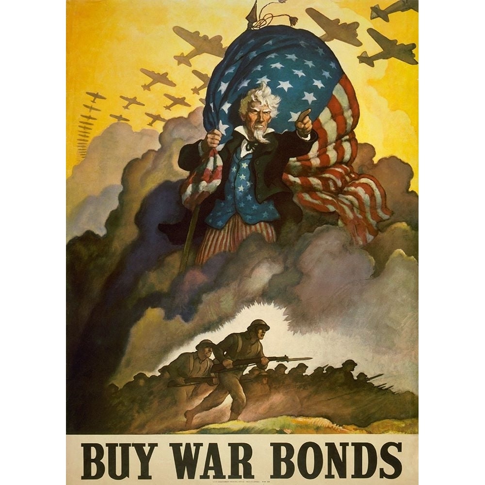 Warbonds Poster Print - Apple Collection Vintage-VARPDXVINAPP167684 Image 1