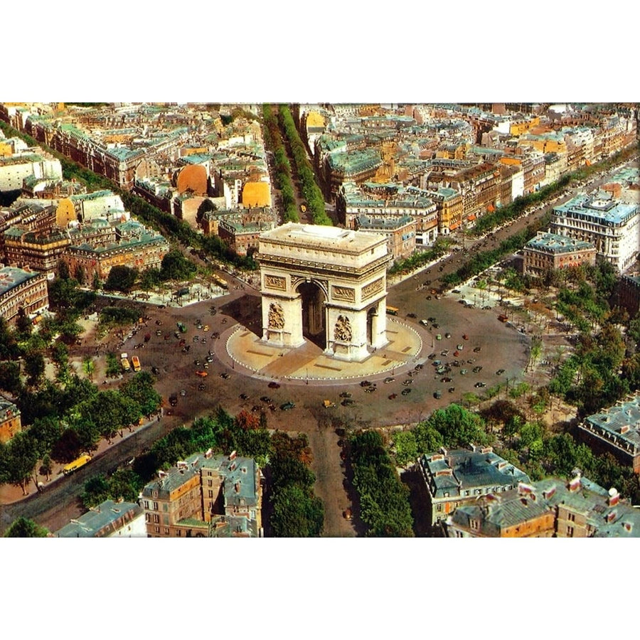 Arc D Triomphe Poster Print - Apple Collection Vintage-VARPDXVINAPP176535 Image 1