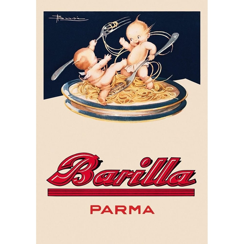 Barilla-Parma Poster Print - Apple Collection Vintage-VARPDXVINAPP180467 Image 1