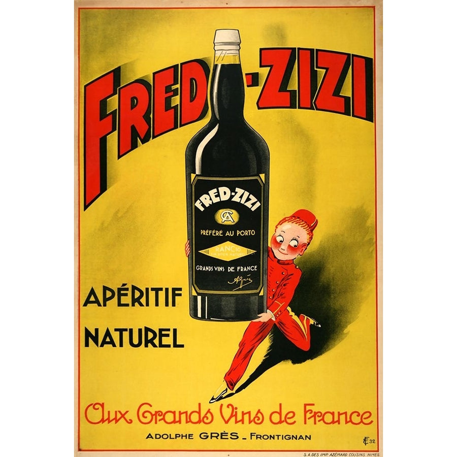 Fred Zizi Poster Print - Apple Collection Vintage-VARPDXVINAPP182365 Image 1