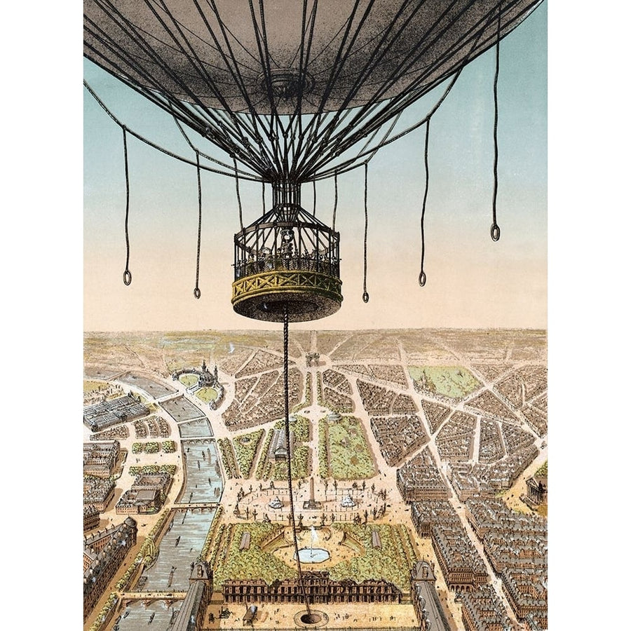 Panorama de Paris Poster Print - Apple Collection Vintage-VARPDXVINAPP183090 Image 1