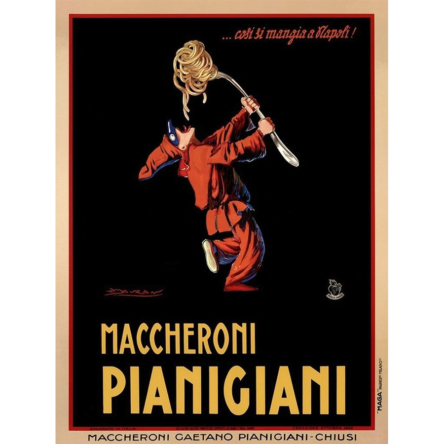 Italian Macaroni Poster Print - Apple Collection Vintage-VARPDXVINAPP272853 Image 1